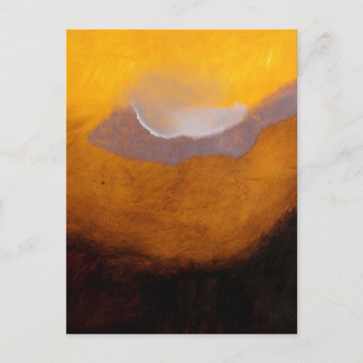 Abstract landschapsschilderen met cloud briefkaart (Voorkant)
