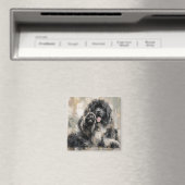 Abstract Landseer Magneet (Insitu (Vaatwasser))