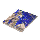 Abstract Lapis Blue Grey Granite-patroon Tegeltje (Zijkant)