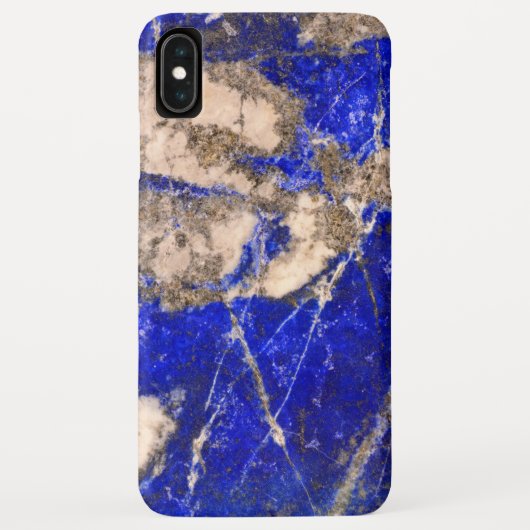 Abstract Lapis Lazuli Blue Granite Case-Mate iPhone Case (Achterkant)