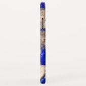 Abstract Lapis Lazuli Blue Granite Case-Mate iPhone Case (Achterkant/rechts)