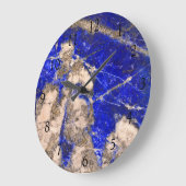 Abstract Lapis Lazuli Blue Granite Grote Klok (Hoek)