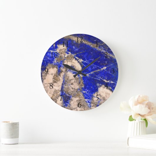 Abstract Lapis Lazuli Blue Granite Grote Klok (Huis)