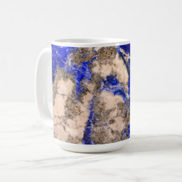 Abstract Lapis Lazuli Blue Granite Koffiemok