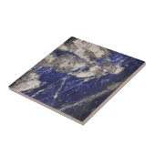 Abstract Lapis Lazuli Blue Granite Tegeltje (Zijkant)