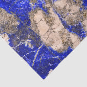 Abstract Lapis Lazuli Blue Granite Tissuepapier (Detail)