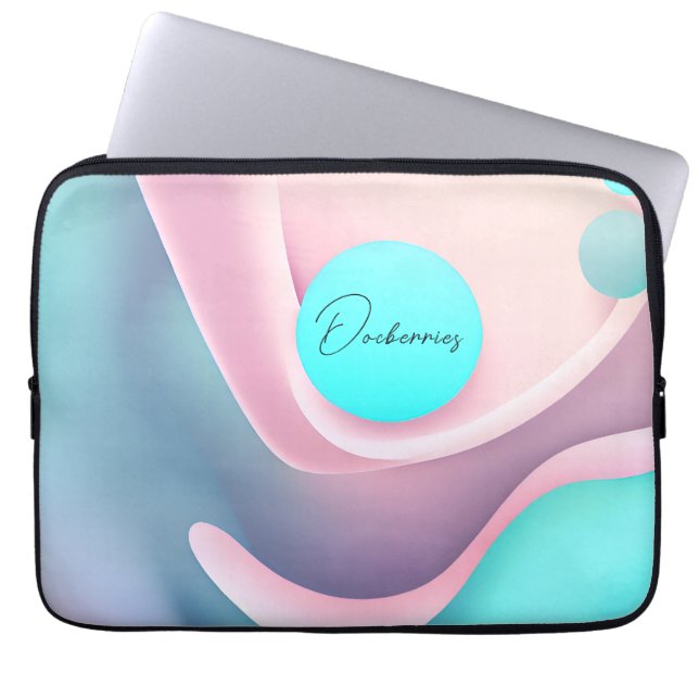 Abstract Laptop Sleeve (Voorkant)