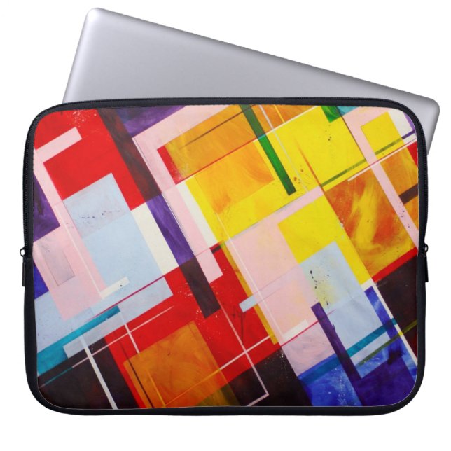 Abstract Laptop Sleeve (Voorkant)