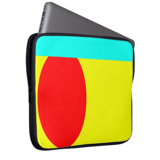 Abstract Laptop Sleeve (Voorkant Rechts)
