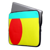 Abstract Laptop Sleeve (Voorkant Links)