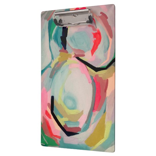 Abstract lauro-acrylverf klembord (Links)