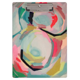 Abstract lauro-acrylverf klembord