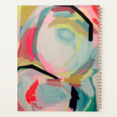 Abstract lauro-acrylverf planner (Achterkant)