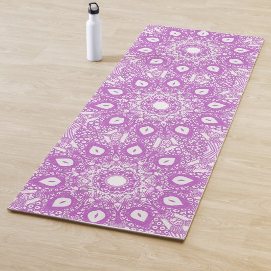 Abstract Lavender, Kaleidoscope Mandala Yoga Mats Yogamat (In situ)