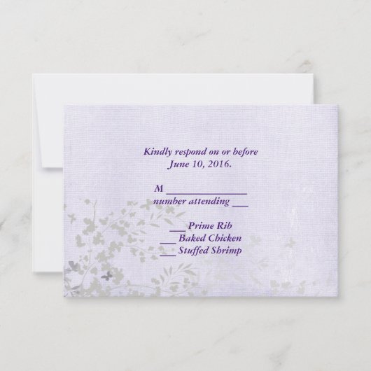 Abstract Leaf RSVP (Voorkant)