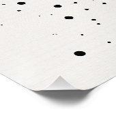 Abstract Leaf Zen - Minimalistisch Wall Art Poster (Hoek)