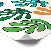 Abstract Leaves Poster (Hoek)