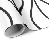 Abstract leaves. Vintage structuur. Hand drawn sea Cadeaupapier (Rol Hoek)