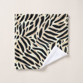 Abstract lederen patroon bad handdoek (Wasdoekje)