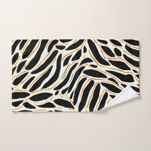 Abstract lederen patroon bad handdoek (Handdoek)