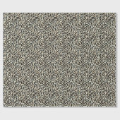 Abstract lederen patroon cadeaupapier (Vlak)