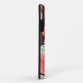 Abstract lederen patroon Case-Mate iPhone case (Achterkant/rechts)