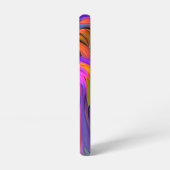 Abstract Leeuw Gezicht Mystieke Fantasy Kunst Samsung Galaxy Hoesje (Linkerkant)