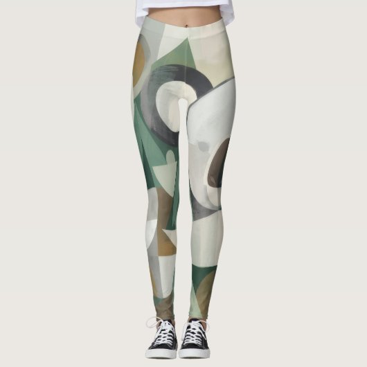 Abstract Leggings (Voorkant)