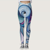 Abstract Leggings (Voorkant)