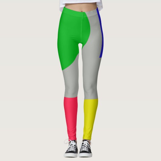 Abstract Leggings (Voorkant)