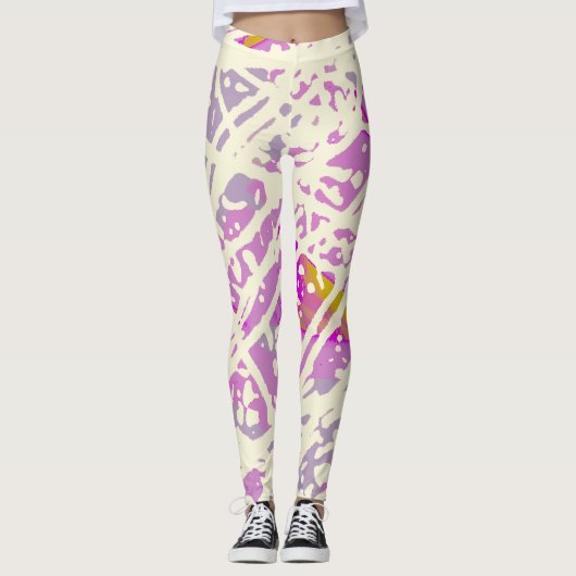 Abstract Leggings (Voorkant)