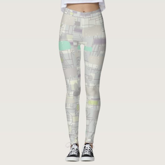 Abstract Leggings (Voorkant)