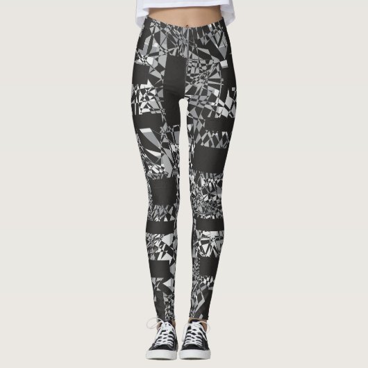 abstract leggings (Voorkant)