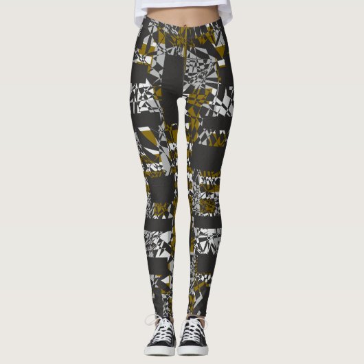 abstract leggings (Voorkant)