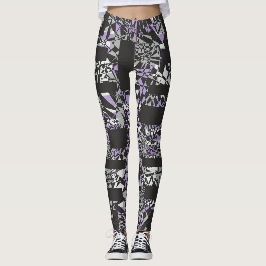 abstract leggings (Voorkant)