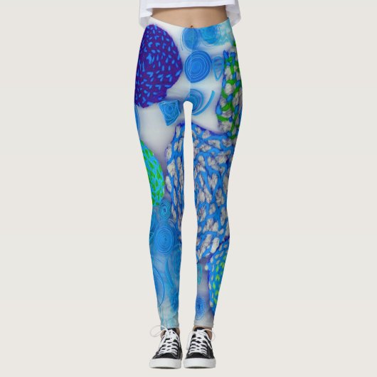 Abstract Leggings (Voorkant)