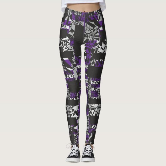 abstract leggings (Voorkant)