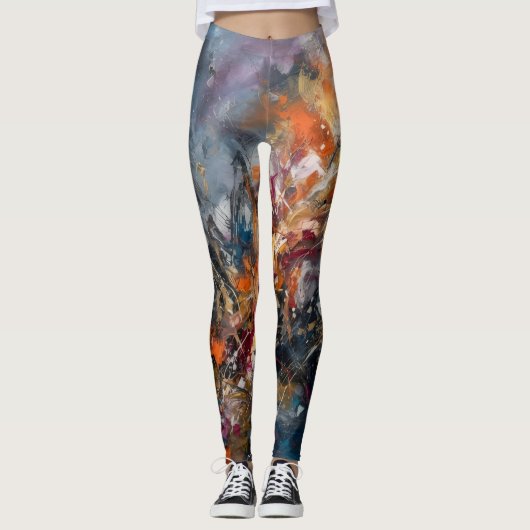 Abstract Leggings (Voorkant)