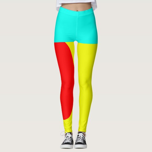 Abstract Leggings (Voorkant)