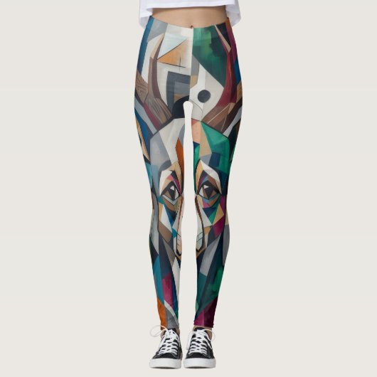 Abstract Leggings (Voorkant)