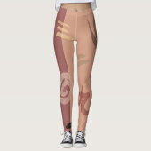 Abstract Leggings (Voorkant)