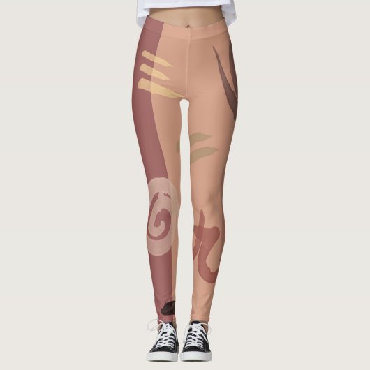 Abstract Leggings (Voorkant)
