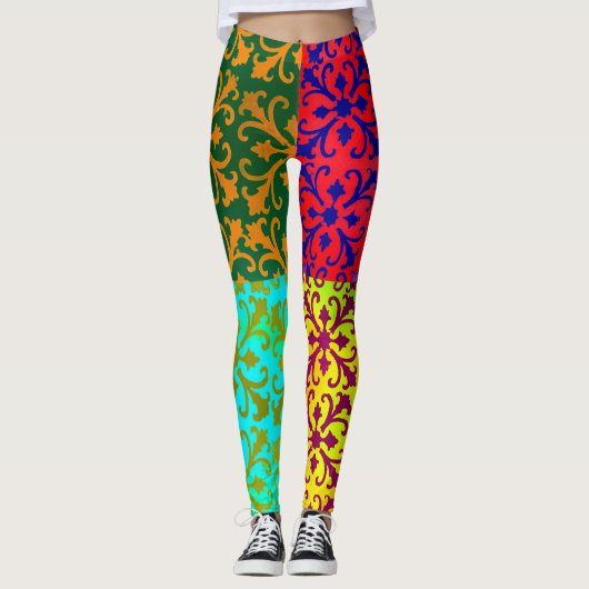 Abstract Leggings (Voorkant)