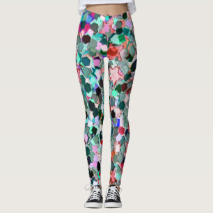 Abstract Leggings