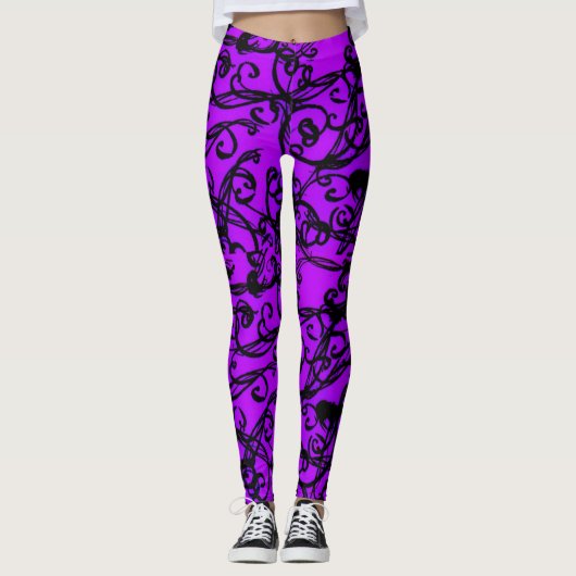 Abstract Leggings (Voorkant)