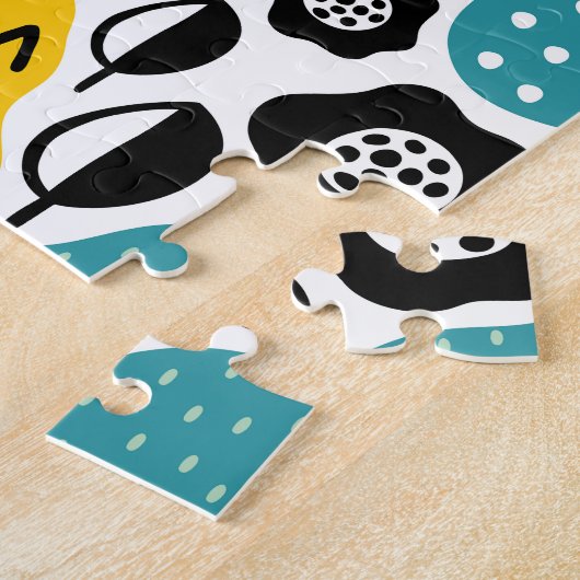 Abstract Legpuzzel (Zijkant)