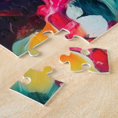 Abstract Legpuzzel (Zijkant)