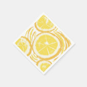 Abstract Lemon Summer Collectie Servet (Hoek)