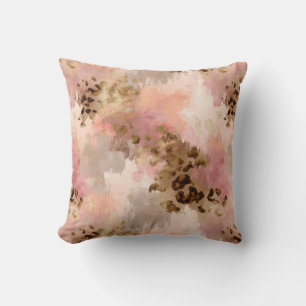 Abstract Leopard Print Sierkussen
