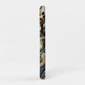 Abstract Leopard Print Swirl Case-Mate iPhone Case (Achterkant/rechts)